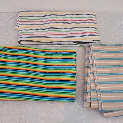 Lot 189: Vintage Knit Fabric Lot (around 2 yards or more each)