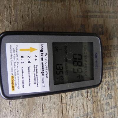 LOT 117 DIGITAL CAN TOOL & RADON DETECTOR 