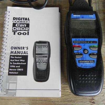 LOT 117 DIGITAL CAN TOOL & RADON DETECTOR 