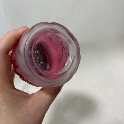 [172] ANTIQUE | 1890s | Northwood | Royal Ivy Frosted Sugar Shaker