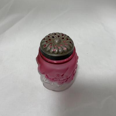 [172] ANTIQUE | 1890s | Northwood | Royal Ivy Frosted Sugar Shaker
