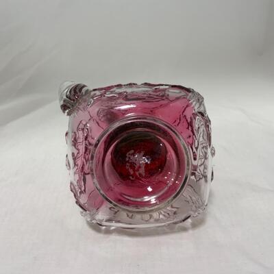 [173] ANTIQUE | 1890s | Northwood | Royal Ivy Stained Glass Syrup