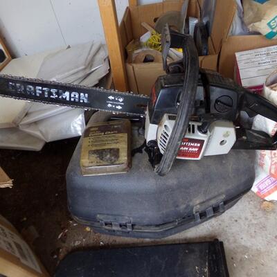 LOT 122 CRAFTSMAN GAS CHAINSAW