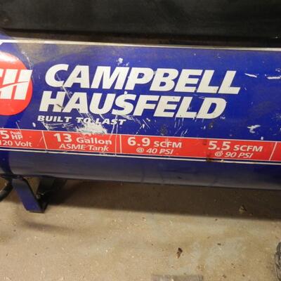 LOT 27 CAMPBELL HAUSFELD 13GAL COMPRESSOR