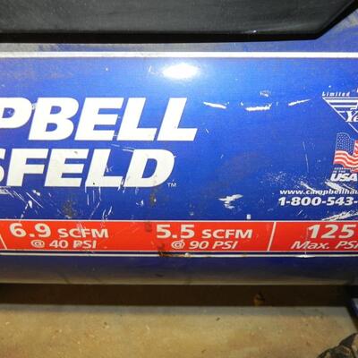 LOT 27 CAMPBELL HAUSFELD 13GAL COMPRESSOR