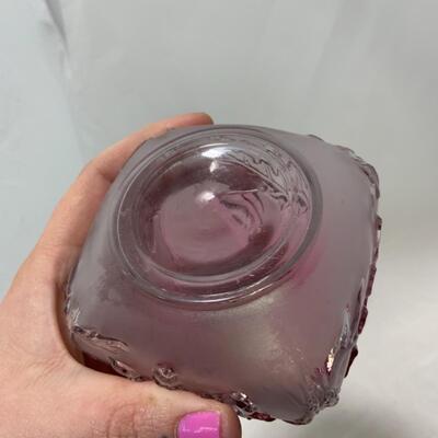 [178] ANTIQUE | 1890s | Northwood | Royal Ivy Frosted | Sugar Shaker