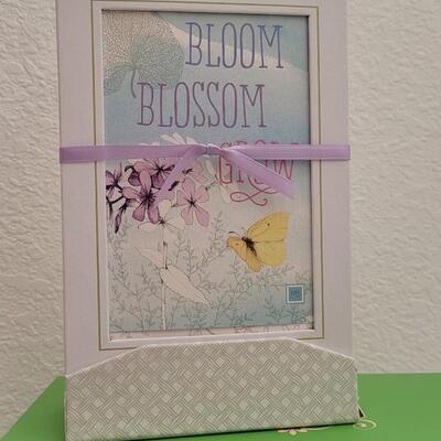 Lot 213: Dept. 56 SNOWBABIES "Famous for Hugs and Kisses" + Hallmark Bloom Blossom Desk Kit
