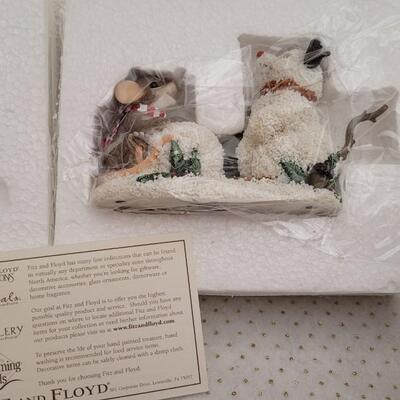Lot 218: Charming Tails + Dept. 56 Snowbaby Figures 