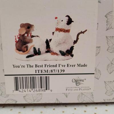 Lot 218: Charming Tails + Dept. 56 Snowbaby Figures 