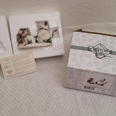 Lot 218: Charming Tails + Dept. 56 Snowbaby Figures 
