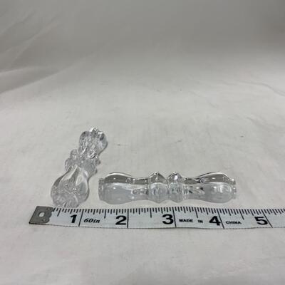 [180] VINTAGE | Sevres Cristal | Knife Rests