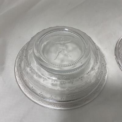 [183] ANTIQUE | 1870s | Minerva Pattern | Covered Butter & Creamer