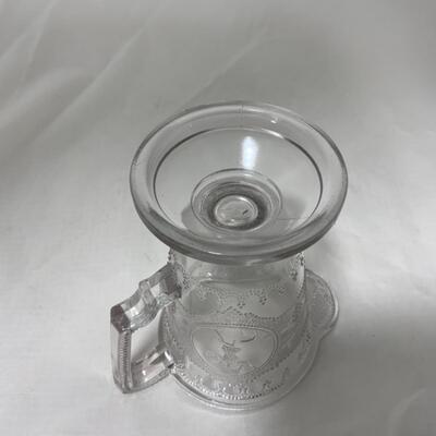 [183] ANTIQUE | 1870s | Minerva Pattern | Covered Butter & Creamer