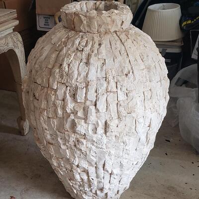Large Stone Floor Vase