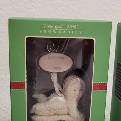 Lot 230: New Dept. 56 Snowbabies Figures 
