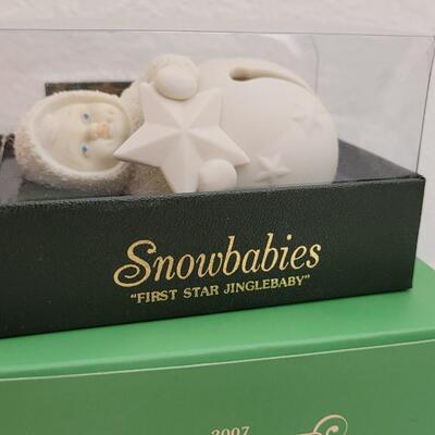 Lot 231: New Dept. 56 SNOWBABIES Christmas Figures 