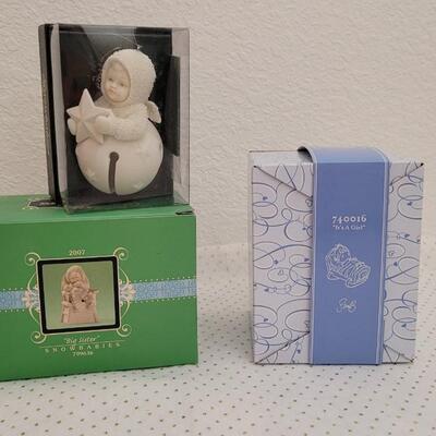 Lot 231: New Dept. 56 SNOWBABIES Christmas Figures 