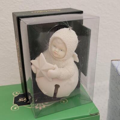 Lot 231: New Dept. 56 SNOWBABIES Christmas Figures 