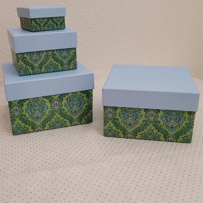Lot 233: Set of (2) New Nesting Boxes by Hallmark 