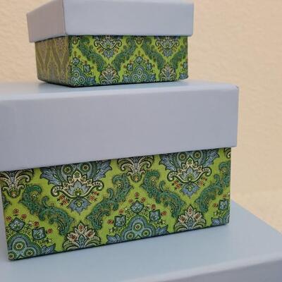 Lot 233: Set of (2) New Nesting Boxes by Hallmark 