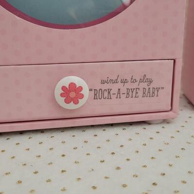 Lot 234: (2) New Hallmark ROCK-A-BYE-BABY Deco 