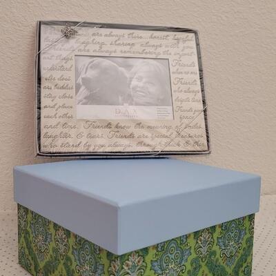 Lot 235: New Hallmark Nesting Boxes + DAX Picture Frame 