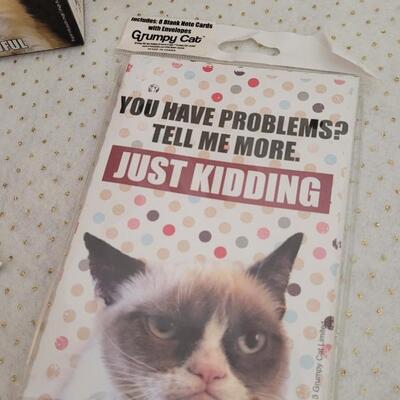 Lot 241: Assorted NEW GRUMPY CAT Collectibles 