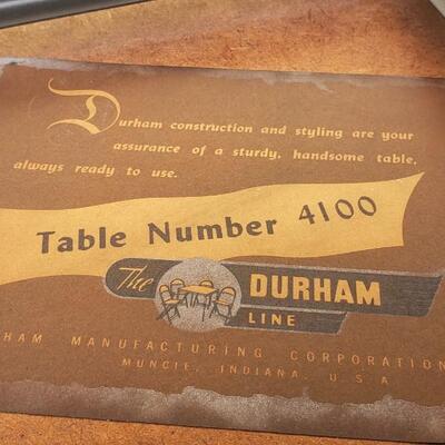 The Durham Line Poker Table with Custom Table Cover