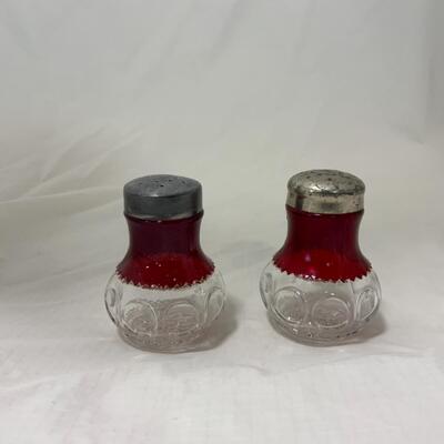[189] ANTIQUE | Concave Ruby Flash | Salt and Pepper