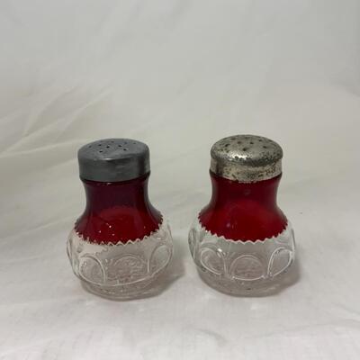 [189] ANTIQUE | Concave Ruby Flash | Salt and Pepper