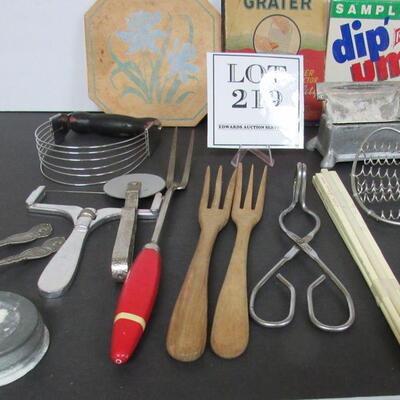 Lot of Vintage Kitchen Tools and Stuff