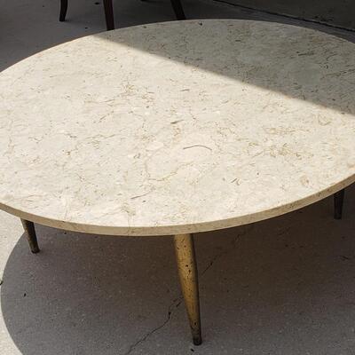 Mid Century Marble Table