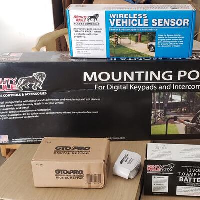 New Mighty Mule Access Control & Accessory Lot