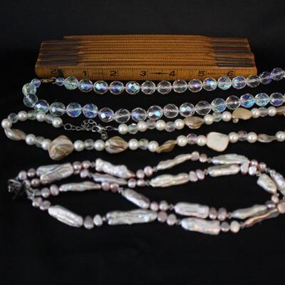 Lot #250: Lot of 3 Beaded Necklaces 