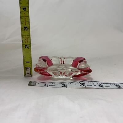 [190] VINTAGE | Ruby Flash Ashtray