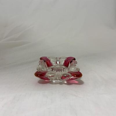 [190] VINTAGE | Ruby Flash Ashtray