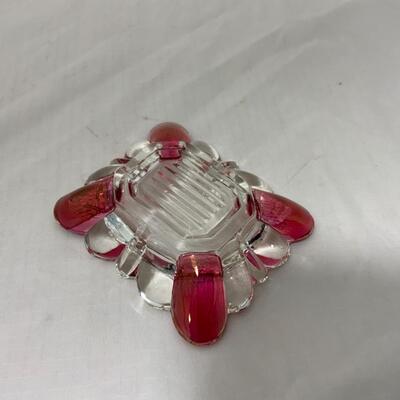 [190] VINTAGE | Ruby Flash Ashtray