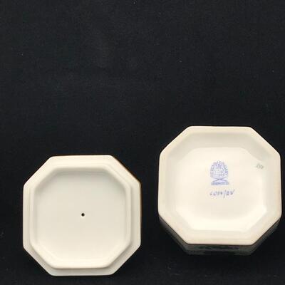 Herend Cat Trinket Box