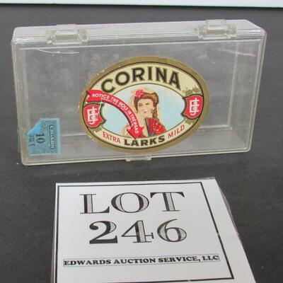 Corina Larks Plastic Cigar Case