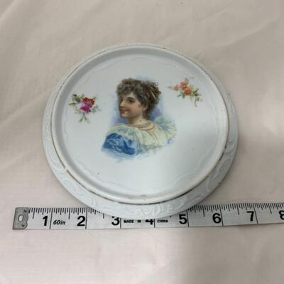 [195] ANTIQUE | Three Tea Trivets | Nice Lithographs