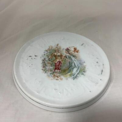 [195] ANTIQUE | Three Tea Trivets | Nice Lithographs