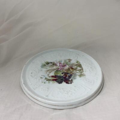 [195] ANTIQUE | Three Tea Trivets | Nice Lithographs