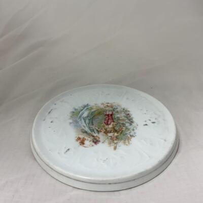 [195] ANTIQUE | Three Tea Trivets | Nice Lithographs