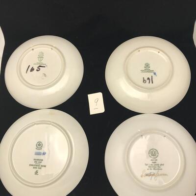 Royal Copenhagen 7 1/4â€ Plates