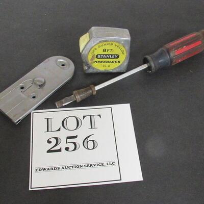 3 Tools, Scraper, Tape Measure, Screwdriver