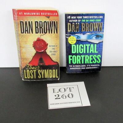 2 Dan Brown Books, The Lost Symbol, Digital Fortress