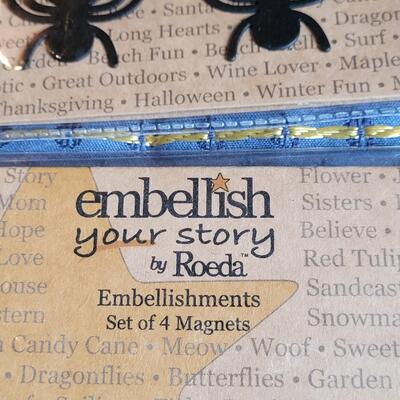 Lot 250: Embellish Spider Magnets 