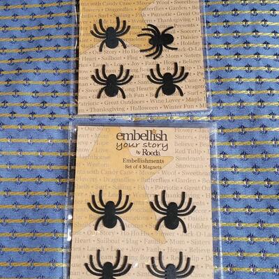 Lot 250: Embellish Spider Magnets 