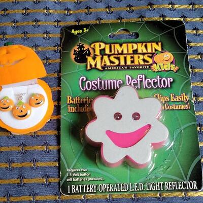 Lot 251: Pumpkin Earrings and Necklace & Costume Reflector