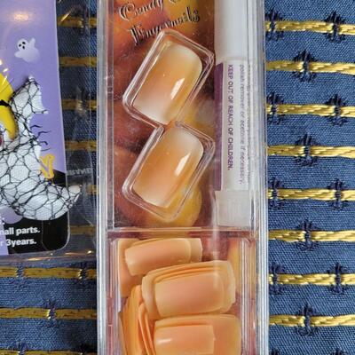 Lot 254: Hair Glitter, Fingernails and Earrings 